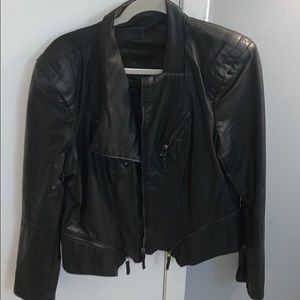Leather jacket